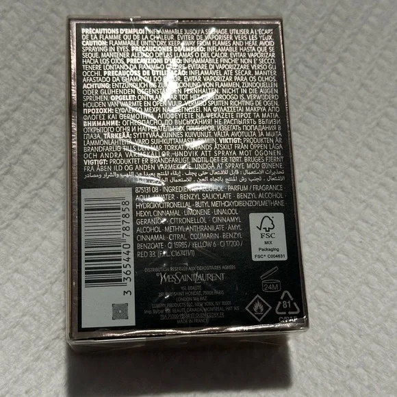 NEW Yves Saint Laurent Black Opium Eau De Parfum 30ml / 1fl.oz. - Picture 3 of 7